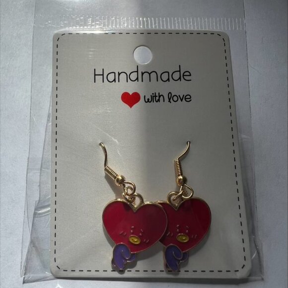 BT21 TATA V BTS earrings - Picture 3 of 3